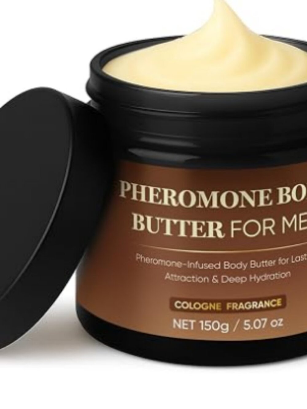 Pheromone Body Butter For Men with Shea Butter, Mango Seed Butter 2 Pk